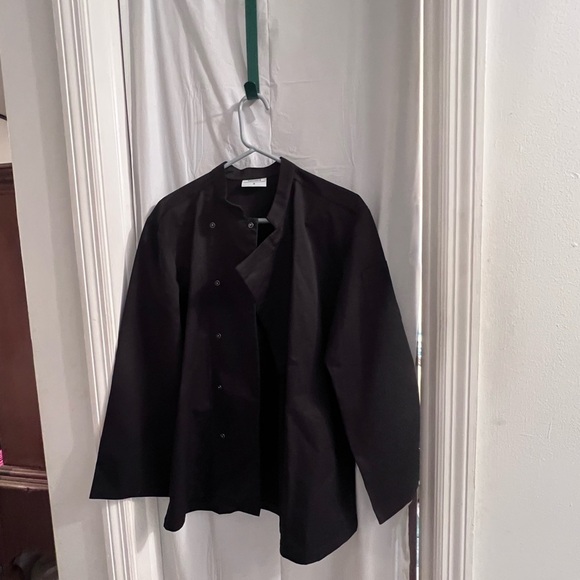 FLAMMEGRILL black chef shirt size s - Picture 1 of 4